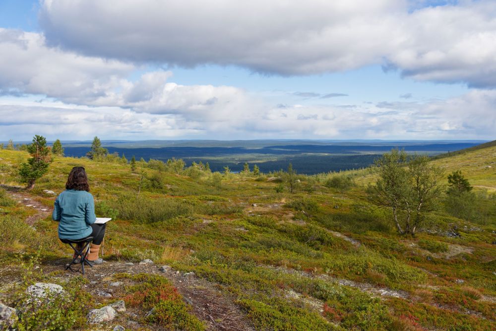 © Marie-Aure - Dessin sur le terrain Dessin sur le terrain