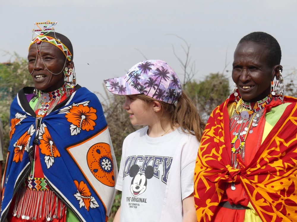 Maji Moto échanges avec les Maasai Kenya