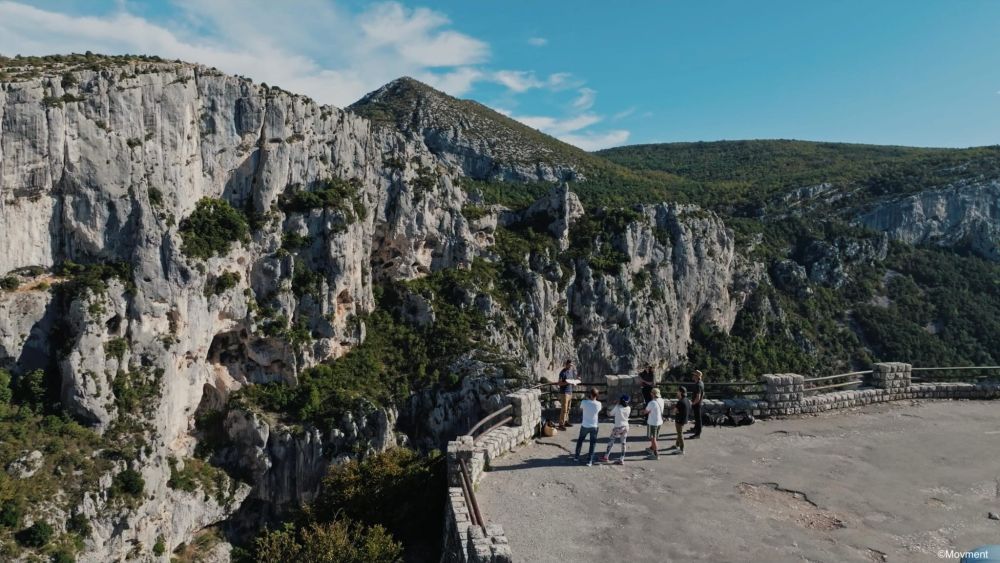 Belvédère route des crêtes Verdon