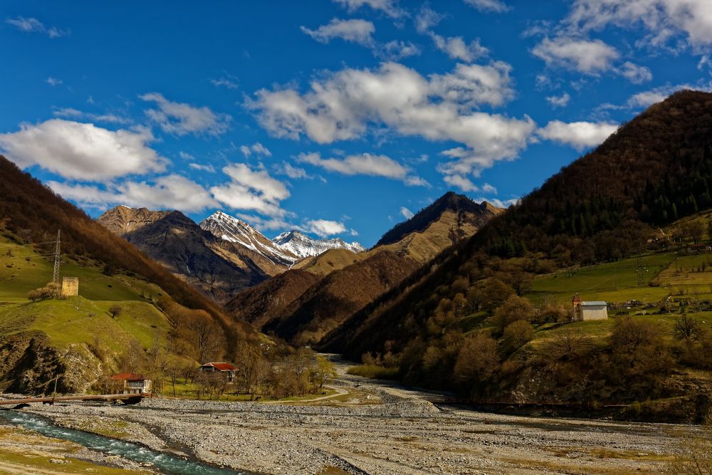 Rivière Aragvi, Kazbegi