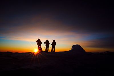 © Nicolas FRAGIACOMO - Lever de soleil en Laponie finlandaise, atelier photo Lever de soleil en Laponie finlandaise, atelier photo