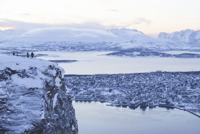 Tromso vue du Cable car