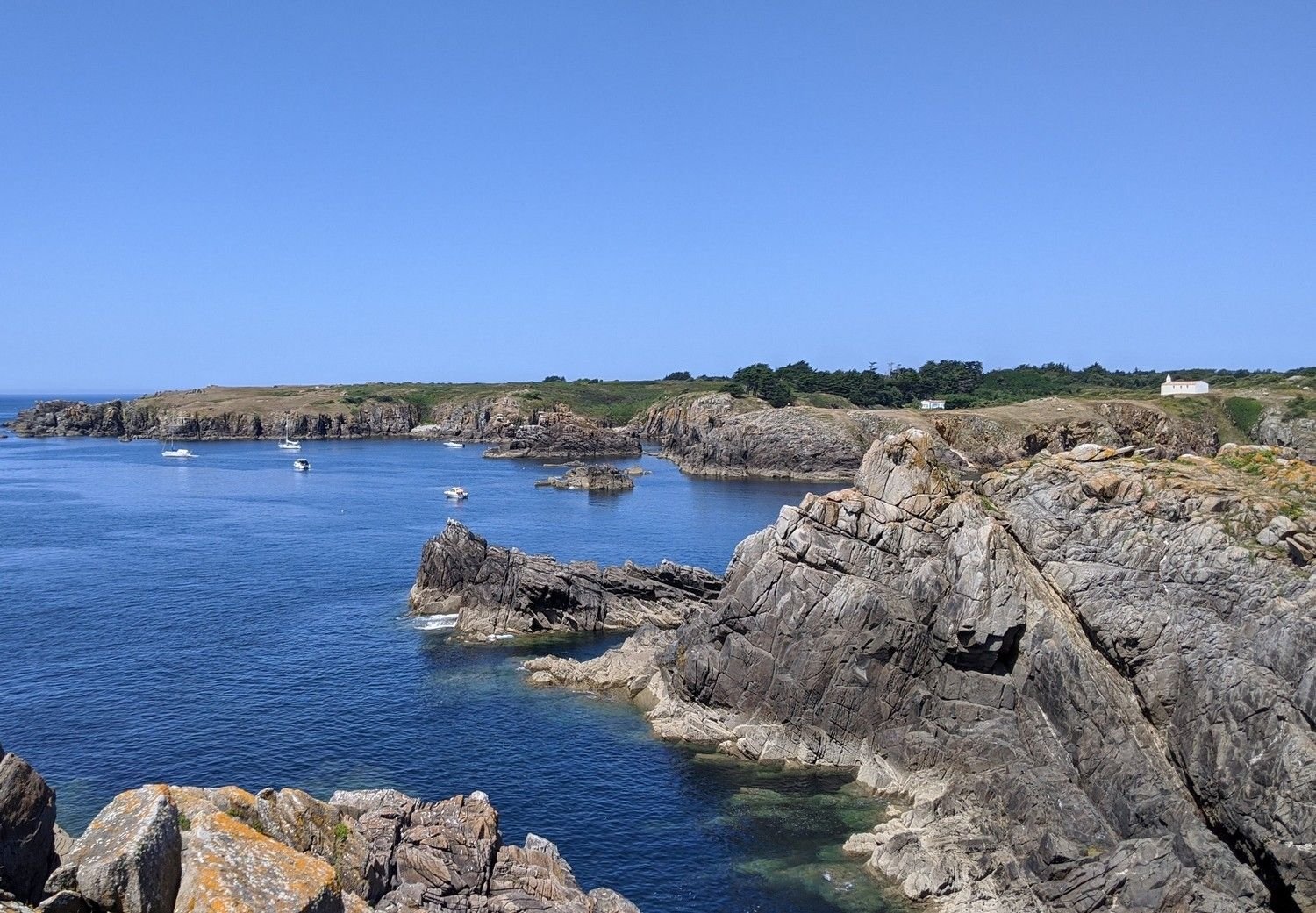 Côte sud de l’île d’Yeu