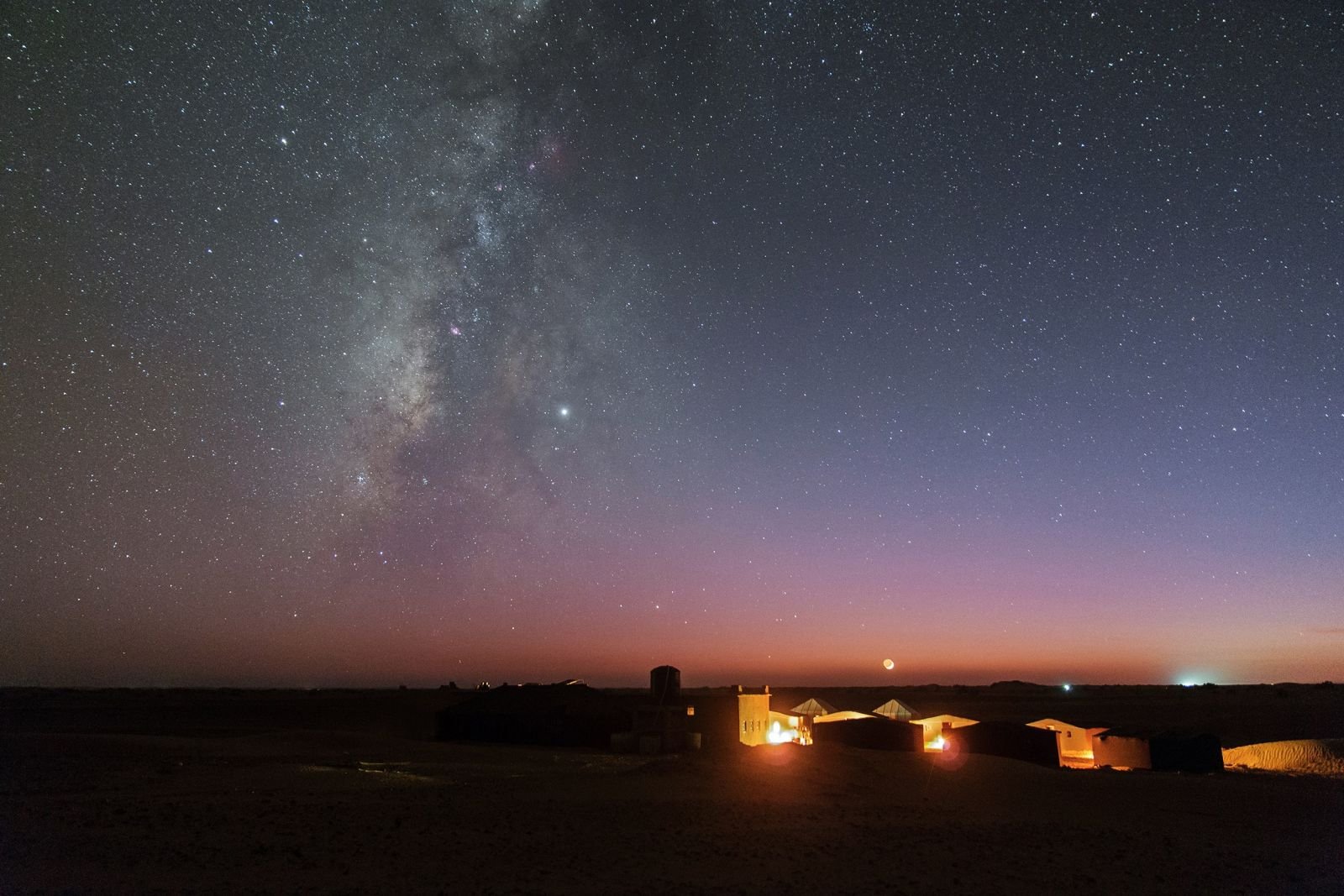 Voie lactée au Maroc, séjour astronomique