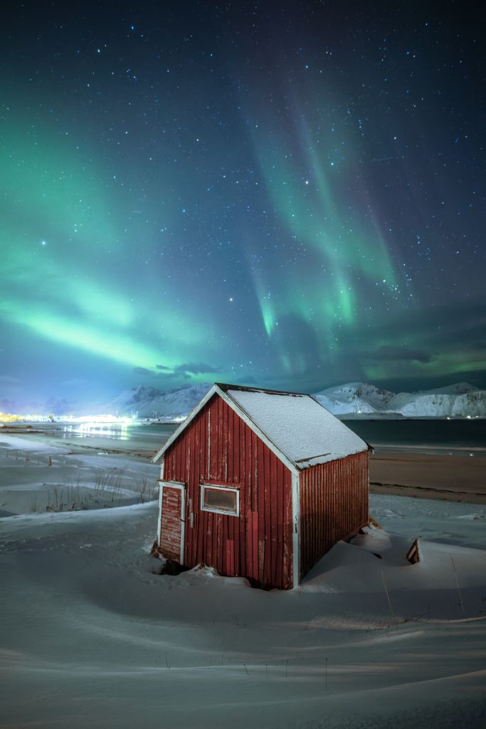 Plage des îles Lofoten